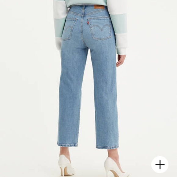 levi's premium ribcage straight ankle